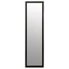 B&M Over Door Mirror 120 X 30cm - Black -B&M 270480 Over The Door Mirror 120x30cm 31