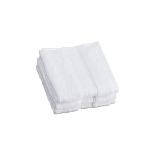 B&M Signature Zero Twist Face Cloth 3pk - White 3 B&M Signature Zero Twist Face Cloth 3pk - White
