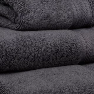 B&M Signature Zero Twist Bath Sheet - Charcoal 6 B&M Signature Zero Twist Bath Sheet - Charcoal - Image 4