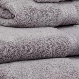 B&M Signature Zero Twist Hand Towel - Grey 6 B&M Signature Zero Twist Hand Towel - Grey - Image 4