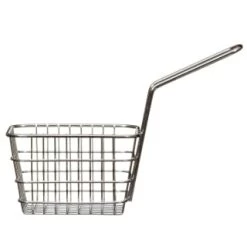 B&M Wire Serving Basket - Chrome -B&M 319593 Wire Serving Basket