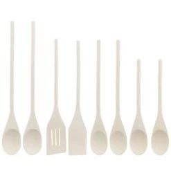 B&M Wooden Utensils 8pk