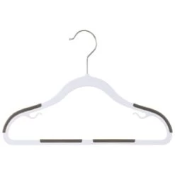 B&M Addis Children's Non-Slip Hangers 10pk - Multi Colour -B&M 333090 addis 10pk childrens non slip hangers boys 4