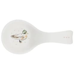 B&M Ceramic Spoon Rest -B&M 337110 ceramic spoon rest duck