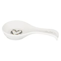 B&M Ceramic Spoon Rest -B&M 337110 ceramic spoon rest live laugh love 2