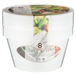 B&M Reusable Food Boxes 8pk