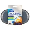 B&M Addis Microwave Egg Poacher -B&M 344878 microwave egg poacher