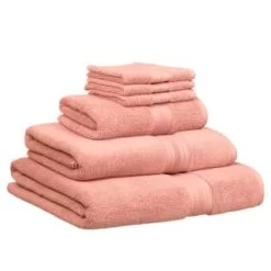 B&M Signature Zero Twist Bath Sheet - Blush -B&M 345690 345695 345696 345697 signature zt blush 1