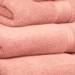 B&M Signature Zero Twist Bath Sheet - Blush -B&M 345690 345695 345696 345697 signature zt blush 2 1