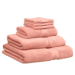 B&M Signature Zero Twist Bath Towel - Blush 5 B&M Signature Zero Twist Bath Towel - Blush - Image 3