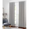 B&M Colorado Hopsack Fully Lined Eyelet Curtains 66 X 72" - Silver -B&M 349710 349711 349712 349713 349714 colorado hopsack fully lined eyelet curtain silver