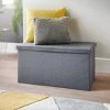 B&M Grey Coffee Table Ottoman -B&M 351363 grey coffee table ottoman