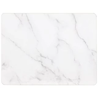 B&M Modern Cork Placemat & Coaster Set 8pc - Marble 5 B&M Modern Cork Placemat & Coaster Set 8pc - Marble - Image 3