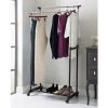 B&M Extendable Double Garment Rail -B&M 355446 2 tier extendable garment rail