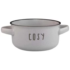 B&M Soup Bowl With Handles -B&M 362720 soup bowl with handles cosy