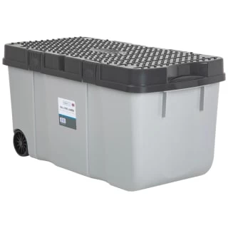 B&M Deluxe Storage Box 100L - Grey 3 B&M Deluxe Storage Box 100L - Grey