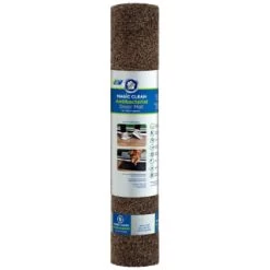 B&M Extra Large Antibacterial Doormat - Brown -B&M 366006 anti bac extra large magic clean mat brown