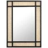 B&M Cane Border Mirror -B&M 368489 cane mirror