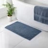 B&M Signature Microfibre Noodle Bath Mat - Blue -B&M 368522 signature bath mat blue