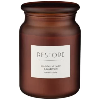 B&M Large Spa Scented Candle - Amber - Restore 3 B&M Large Spa Scented Candle - Amber - Restore