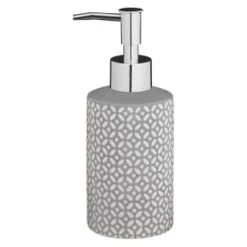 B&M Mosaic Soap Dispenser - Grey