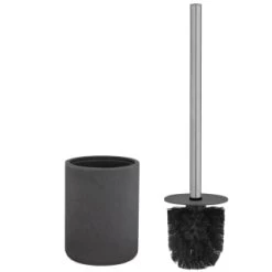 B&M Slate Toilet Brush & Holder -B&M 368933 stlate toilet brush 2