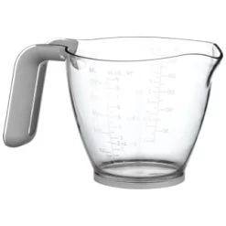 B&M Kitchen Measuring Jugs 3pk - Grey -B&M 369447 3pk measuring jugs grey 4