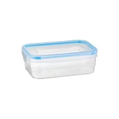 B&M Clip Top Food Containers 4pk - Blue -B&M 369681 4pk clip top food containers blue 5