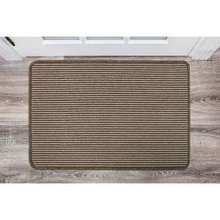 B&M Loop Washable Doormat 50 X 75cm - Natural Stripe 4 B&M Loop Washable Doormat 50 X 75cm - Natural Stripe - Image 2