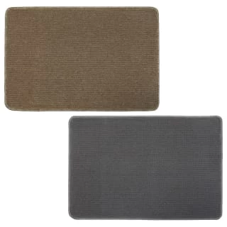 B&M Loop Washable Doormat 50 X 75cm - Grey 5 B&M Loop Washable Doormat 50 X 75cm - Grey - Image 3