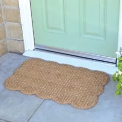 B&M Woven Coir Knot Doormat -B&M 370223 woven coir knot 2