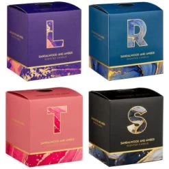 B&M Alphabet Candle (Assorted) - Sandalwood & Amber 17 B&M Alphabet Candle (Assorted) - Sandalwood & Amber -B&M 372815 372816 372849 alphabet candle sandalwood and amber main