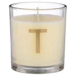 B&M Alphabet Candle (Assorted) - Sandalwood & Amber 16 B&M Alphabet Candle (Assorted) - Sandalwood & Amber -B&M 372815 372816 372849 alphabet candle sandalwood and amber t1