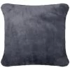 B&M Aspen Cushion 48 X 48cm - Charcoal -B&M 373065 aspen cushion charcoal
