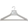 B&M Matte Grey Wooden Hangers 4pk -B&M 376023 wooden hangers 4pk