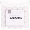 B&M Unscented Tealights 20pk -B&M 376558 unscented tealights 20pk