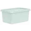 B&M Storage Box With Lid 11L - Sage -B&M 377036 11l storage box sage 3