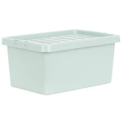 B&M Storage Box With Lid 11L - Sage