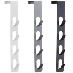 B&M Overdoor Space Saving Hooks 2pk -B&M 377706 2pk overdoor space saving hooks