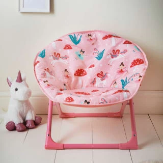 B&M Foldable Fairy Unicorn Moon Chair 3 B&M Foldable Fairy Unicorn Moon Chair