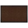 B&M Ultimate Trap Mat 55 X 85cm - Brown -B&M 379122 durable ultimate sculpted trap mat 55x85cm brown 2