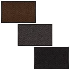 B&M Ultimate Trap Mat 55 X 85cm - Brown 9 B&M Ultimate Trap Mat 55 X 85cm - Brown -B&M 379122 durable ultimate sculpted trap mat 55x85cm main