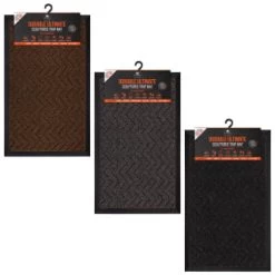 B&M Ultimate Trap Mat 45 X 75cm - Black -B&M 379124 durable ultimate sculpted trap mat 45x75cm main 2