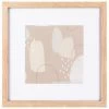 B&M Square Wooden Photo Frame 10cm