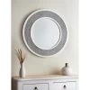 B&M Grey Rope Mirror - Grey -B&M 380083 grey rope mirror