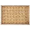 B&M Rattan Rectangle Tray -B&M 380084 rattan rectangle tray 2