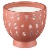 B&M Footed Terracotta Candle