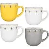 B&M Bee Happy Printed Mugs - 4pk -B&M 380506 4pk printed mugs bee happy 3