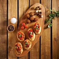 B&M Island Paradise Mango Wood Serve Board -B&M 380568 mango wood serving board