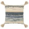 B&M Esme Stripe Woven Cushion - Navy 1 B&M Esme Stripe Woven Cushion - Navy -B&M 380610 esme stripe woven cushion navy